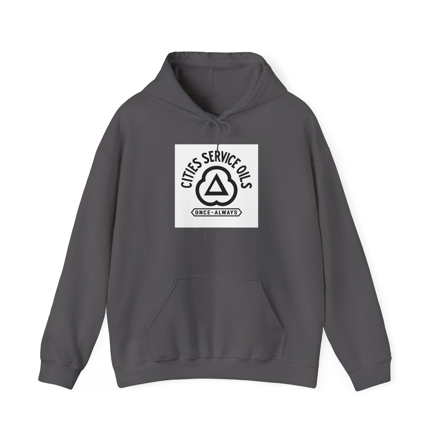 Cities Service Oils Logo Hoodie — 'Once & Always' Retro Gasoline Streetwear
