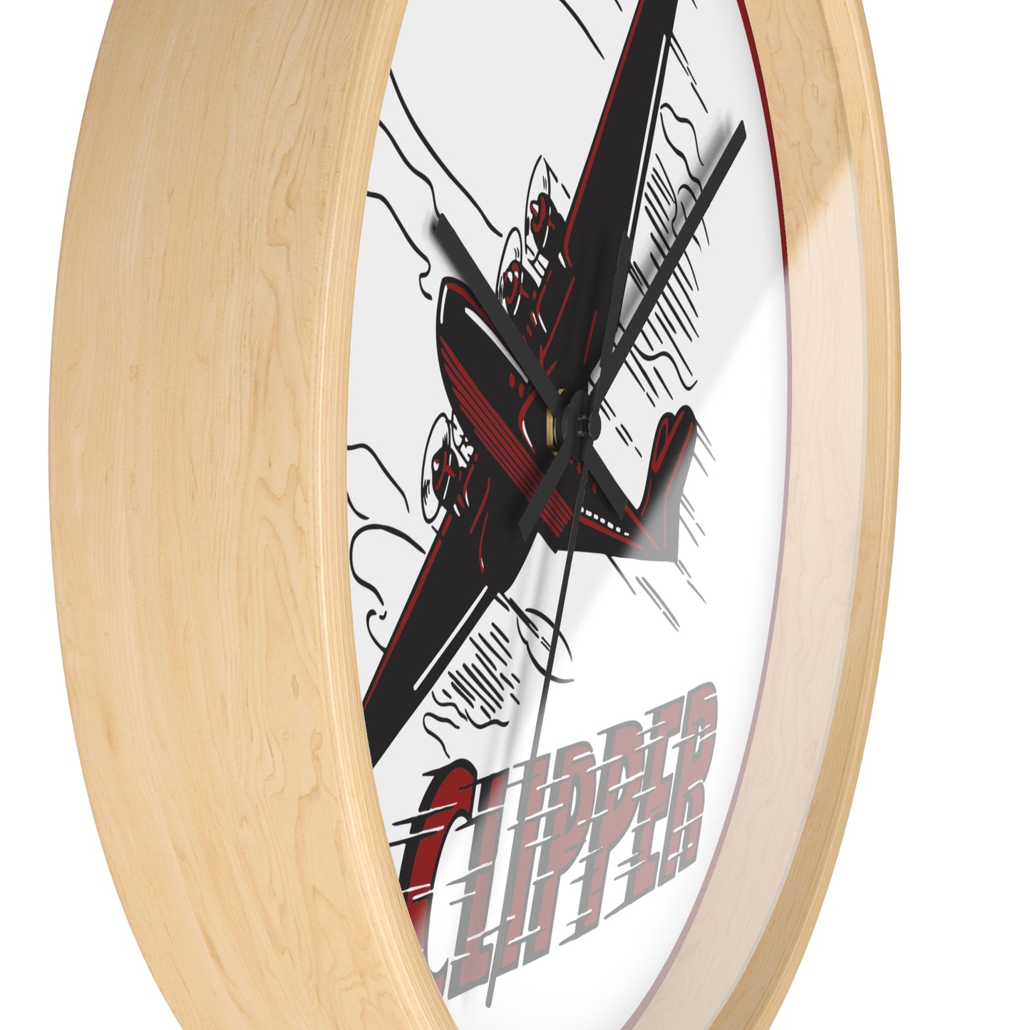 Clipper Petroleum Wall Clock — Vintage Petroliana Gift | The Faded Label Co.