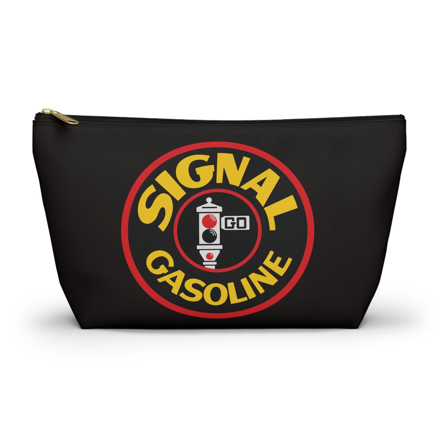 Signal Gasoline Accessory Pouch — Vintage California Petroliana Gift | The Faded Label Co.