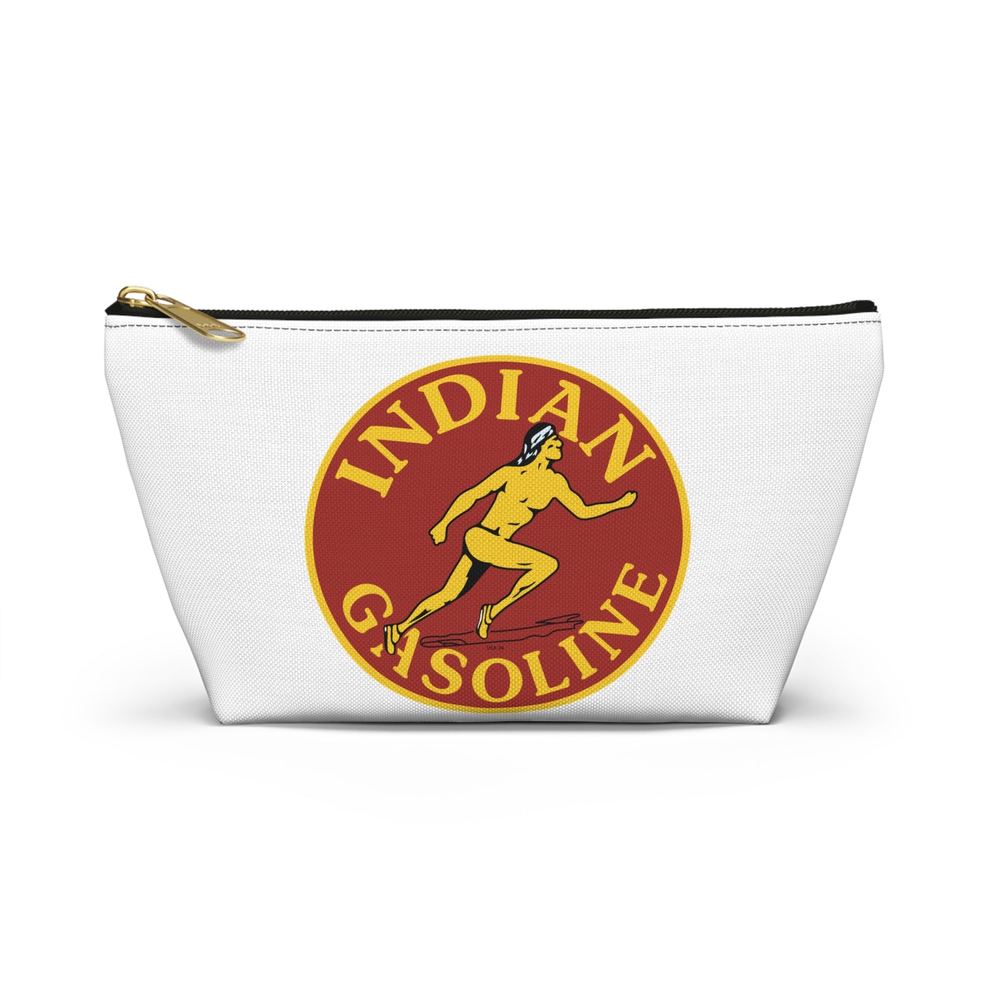 Indian Gasoline Accessory Pouch — Vintage Petroliana Gift | The Faded Label Co.
