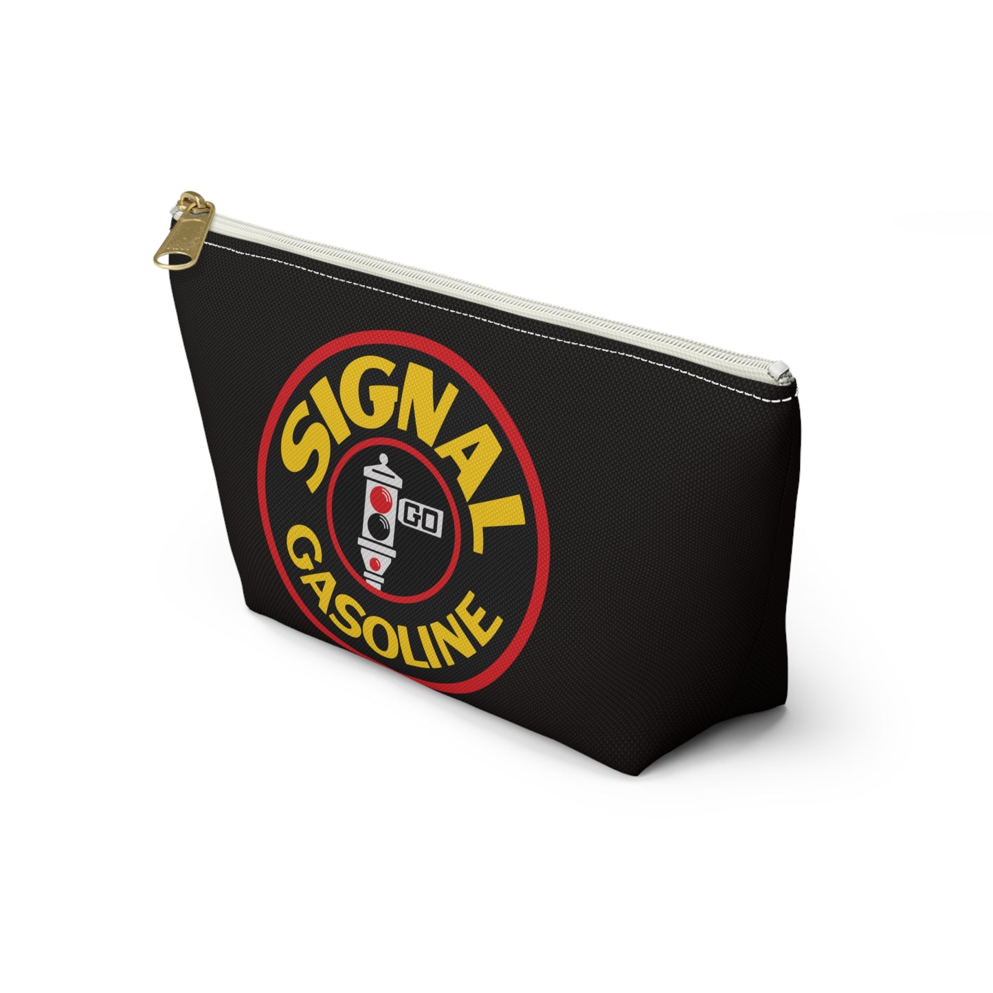 Signal Gasoline Accessory Pouch — Vintage California Petroliana Gift | The Faded Label Co.