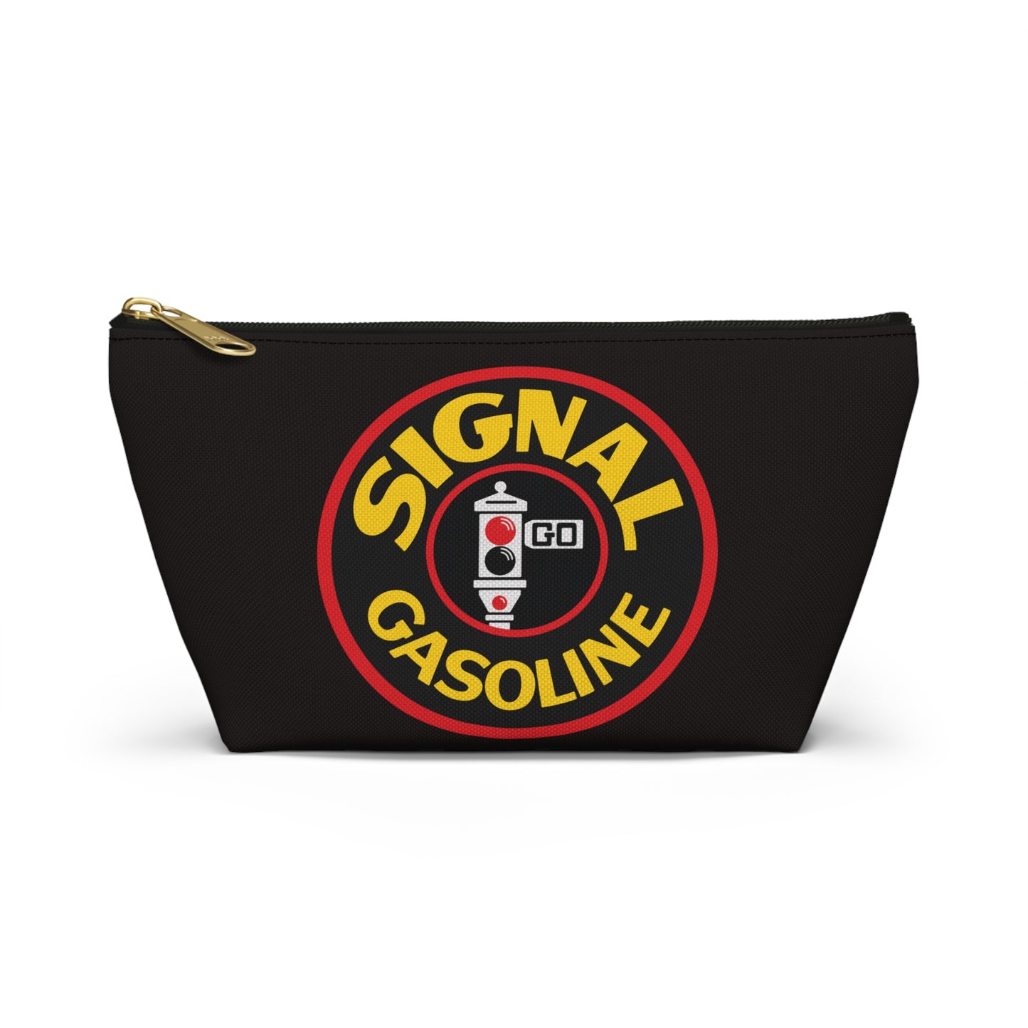 Signal Gasoline Accessory Pouch — Vintage California Petroliana Gift | The Faded Label Co.