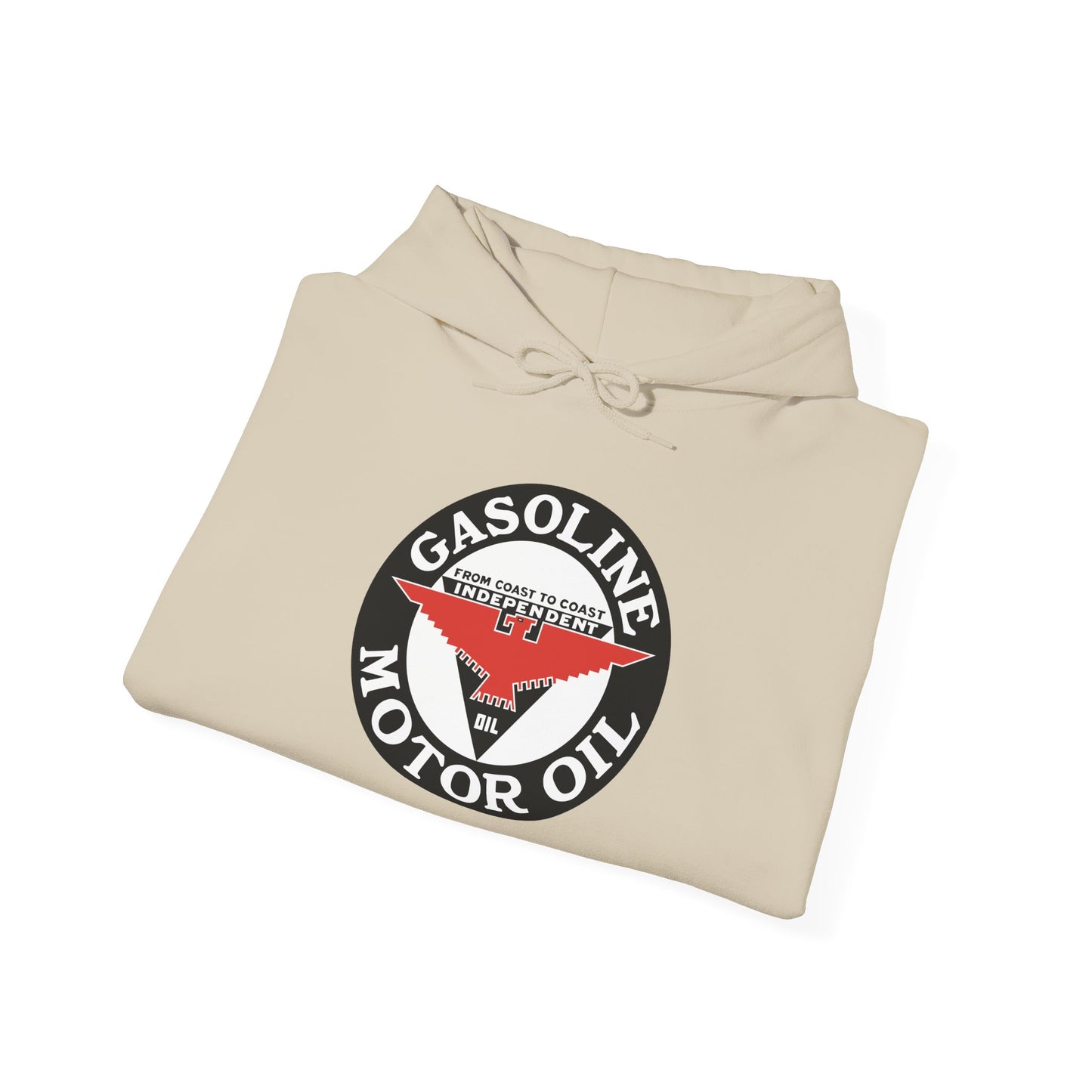 independent Gasoline Motor Oil Vintage Logo Hoodie