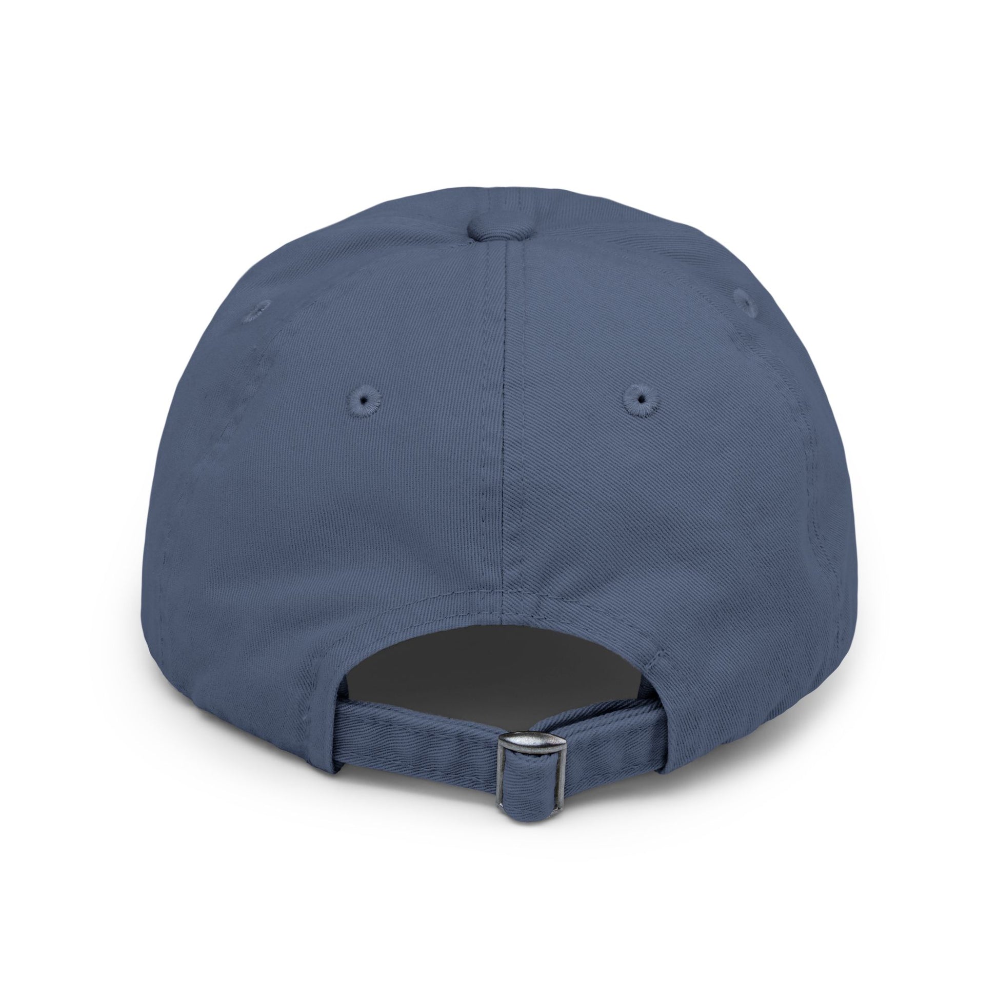 Tioga Gasoline distressed cap brim detail — vintage petroliana hat — The Faded Label Co.