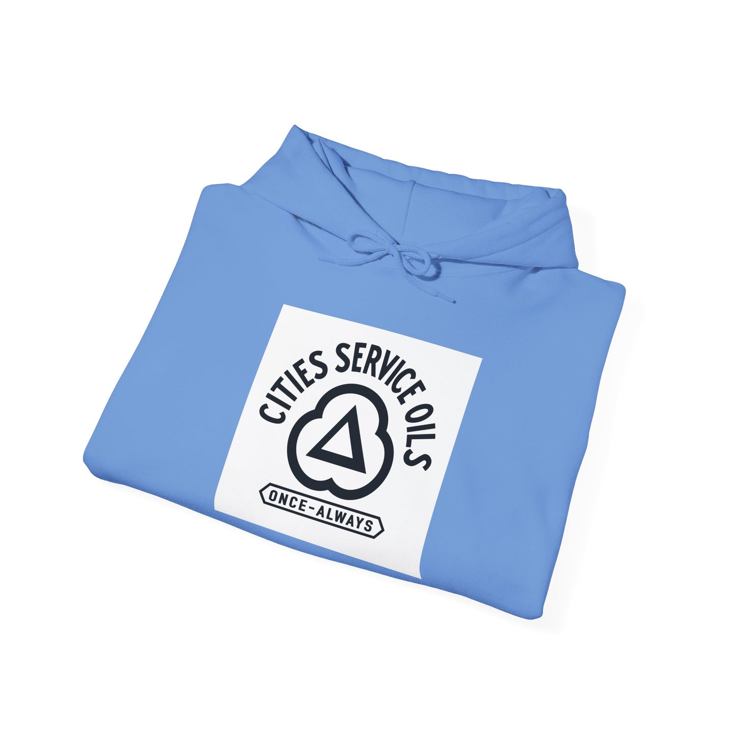 Cities Service Oils Logo Hoodie — 'Once & Always' Retro Gasoline Streetwear