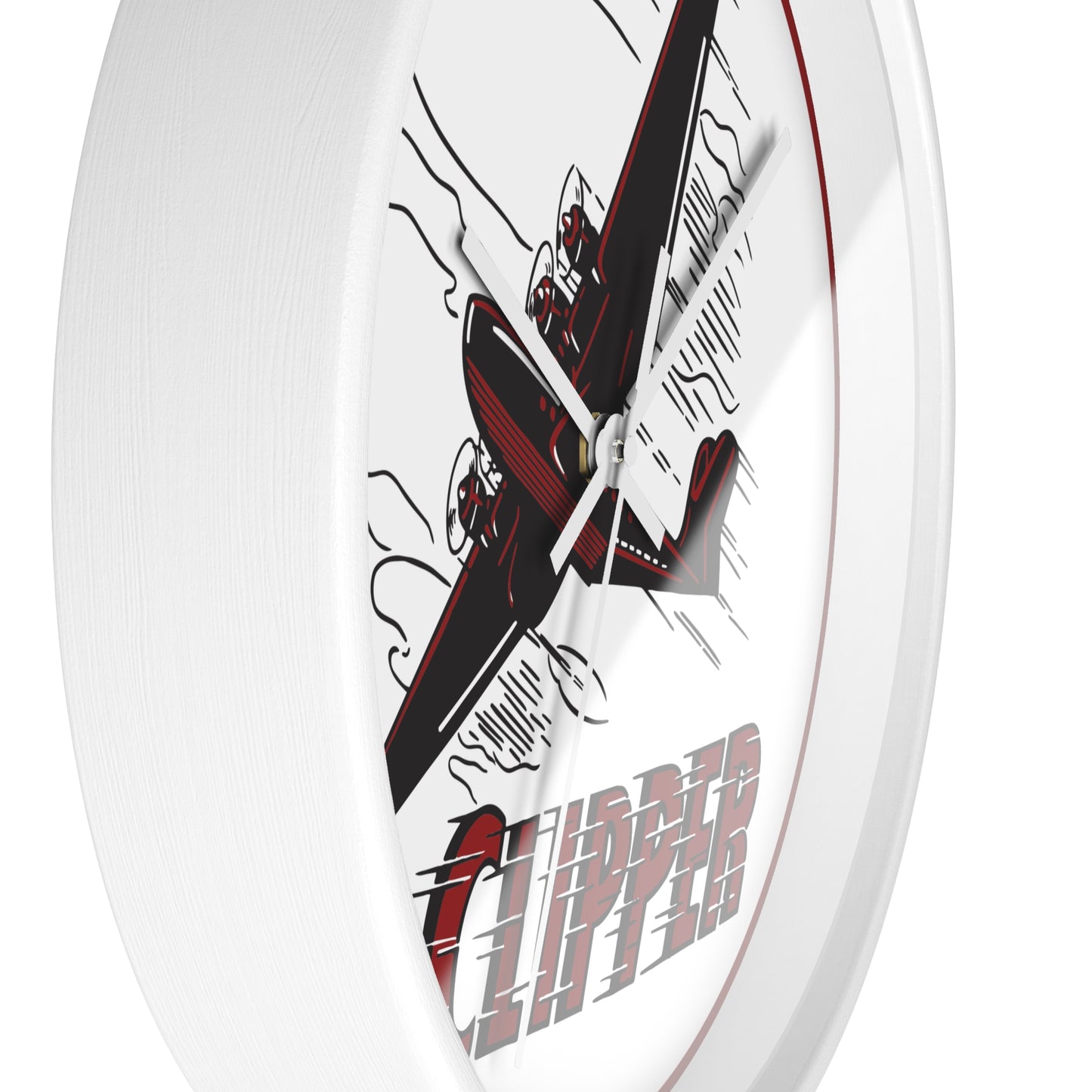 Clipper Petroleum Wall Clock — Vintage Petroliana Gift | The Faded Label Co.