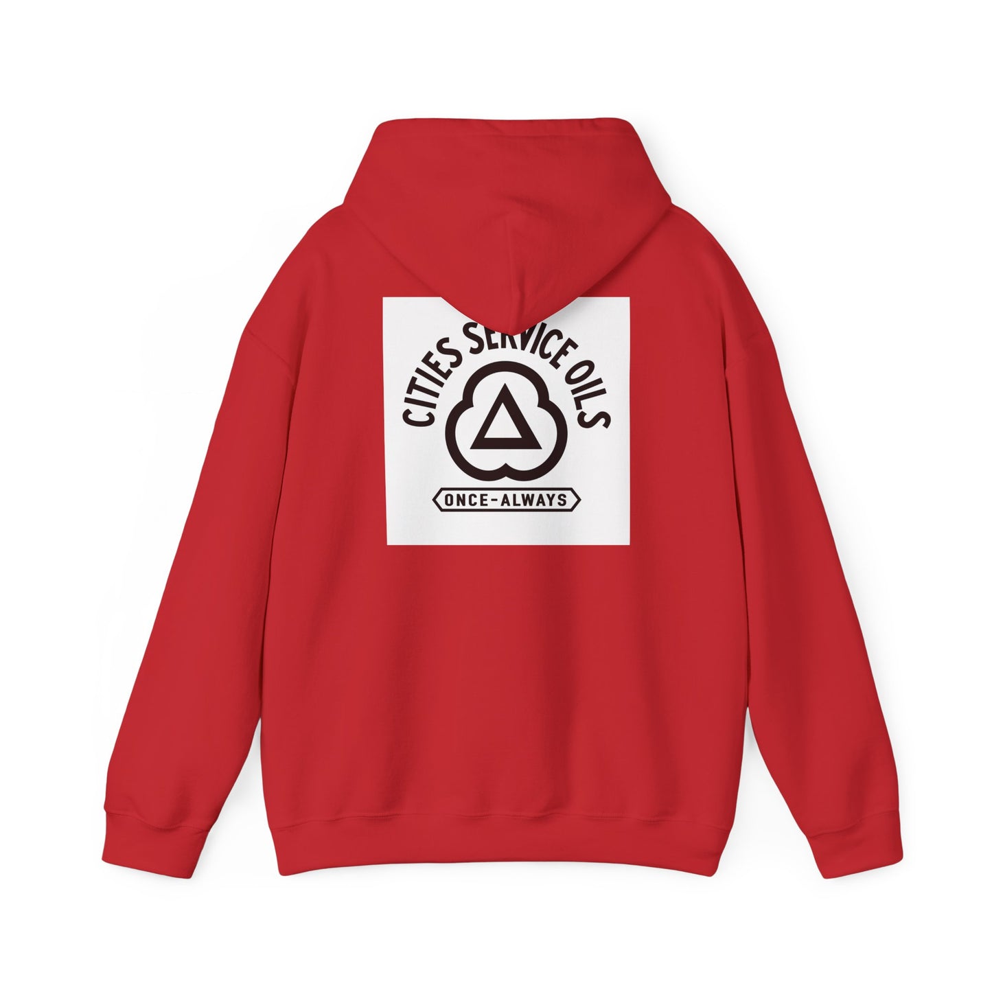Cities Service Oils Logo Hoodie — 'Once & Always' Retro Gasoline Streetwear