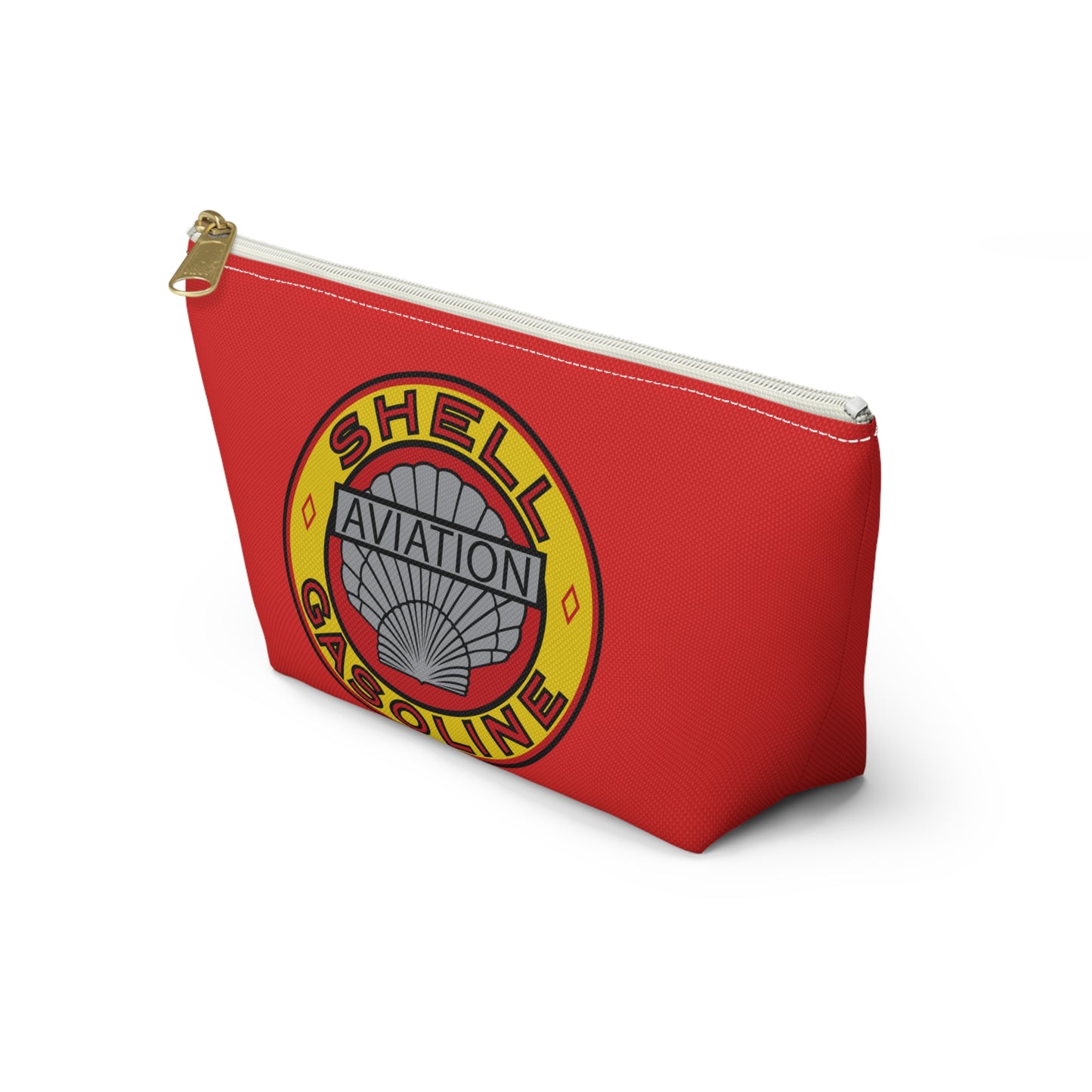 Shell Aviation Accessory Pouch — Vintage Petroliana Gift | The Faded Label Co.