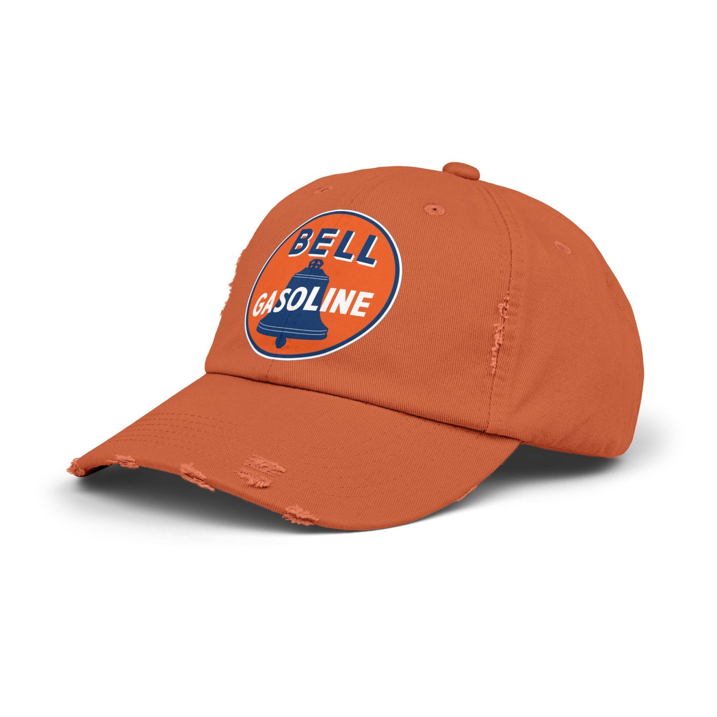 Bell Gasoline Distressed Cap — Vintage Route 66 Petroliana Hat | The Faded Label Co.