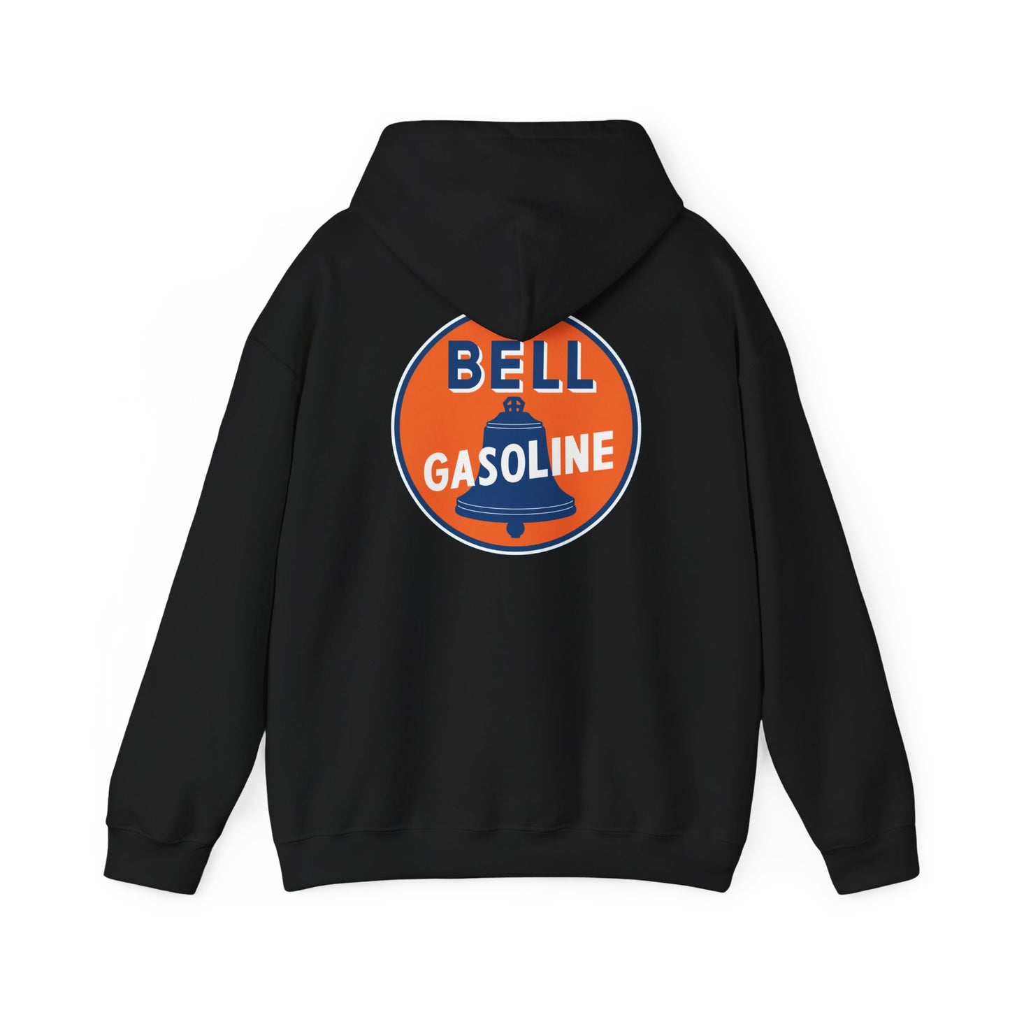 Bell Gasoline Logo Hoodie — Vintage Gas Station Graphic Sweatshirt