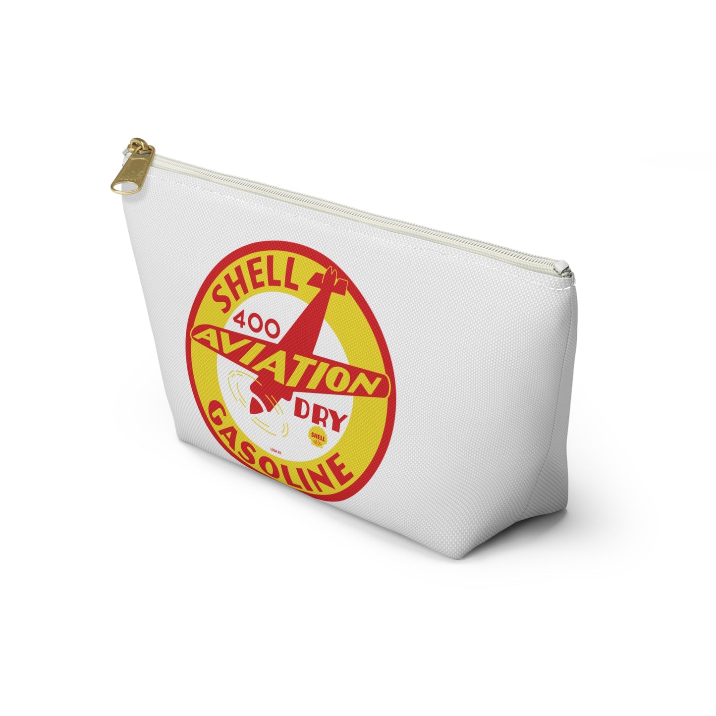 Shell Aviation 400 Accessory Pouch — Vintage Petroliana Gift | The Faded Label Co.