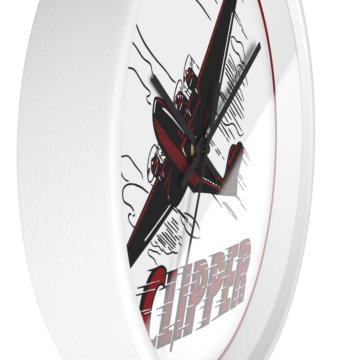 Clipper Petroleum Wall Clock — Vintage Petroliana Gift | The Faded Label Co.