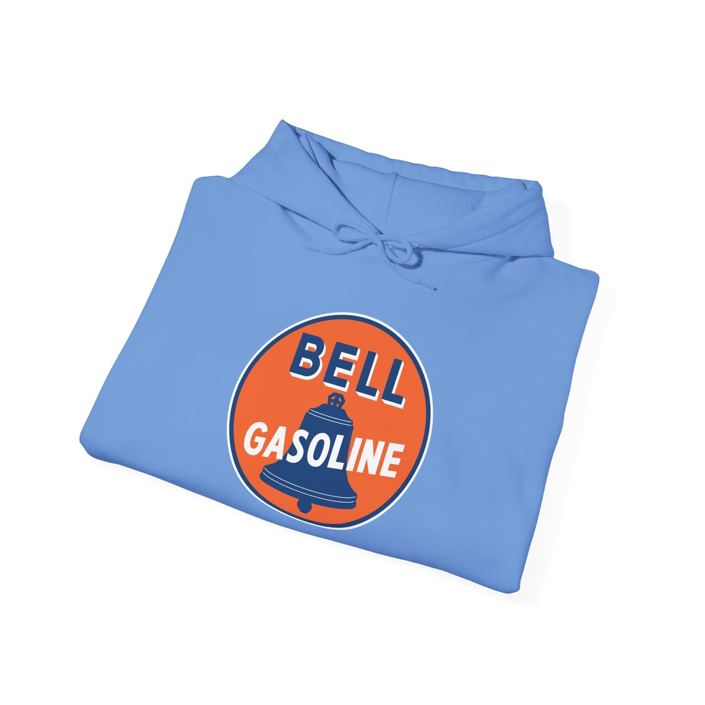 Bell Gasoline Logo Hoodie — Vintage Gas Station Graphic Sweatshirt