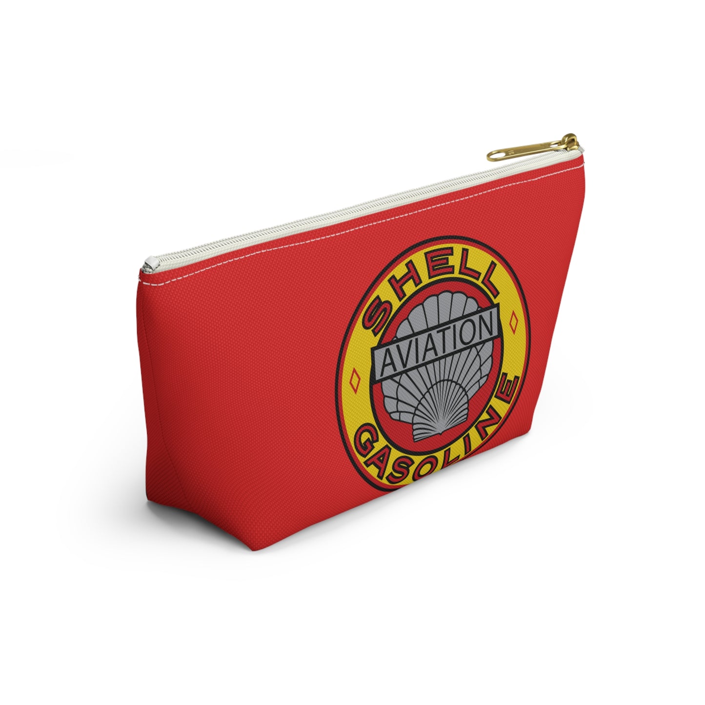 Shell Aviation Accessory Pouch — Vintage Petroliana Gift | The Faded Label Co.