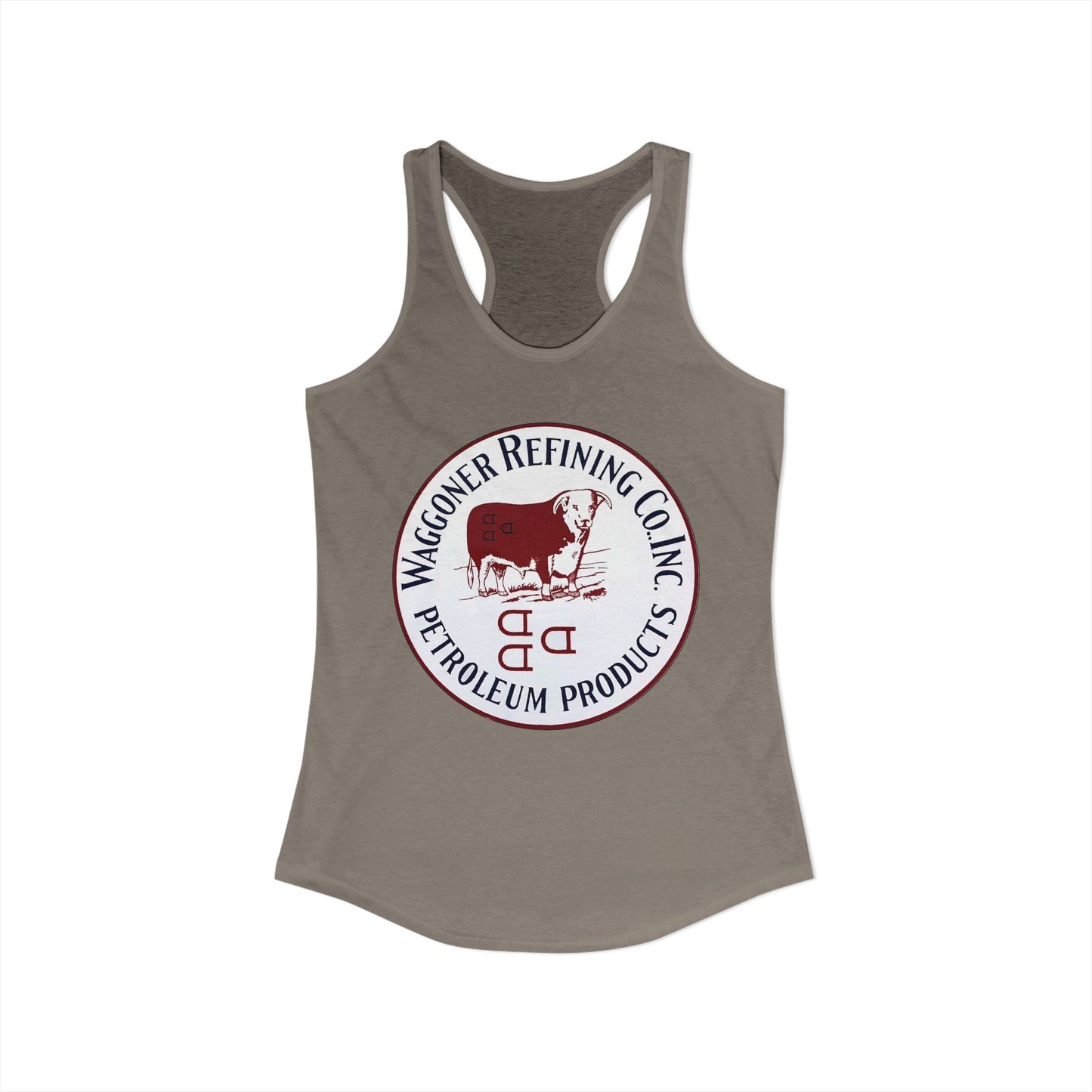 Waggoner Refining Co. Racerback Tank — Vintage Texas Petroliana Gift | The Faded Label Co.