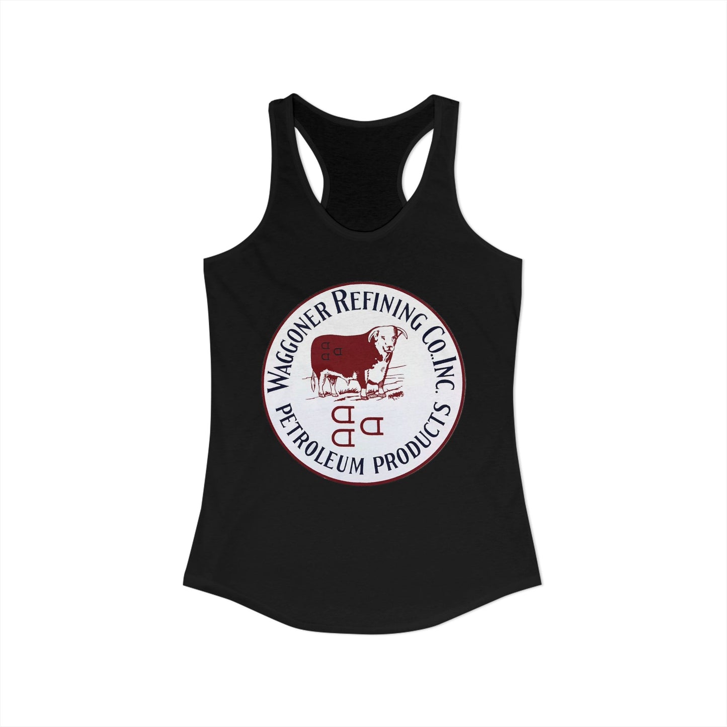 Waggoner Refining Co. Racerback Tank — Vintage Texas Petroliana Gift | The Faded Label Co.
