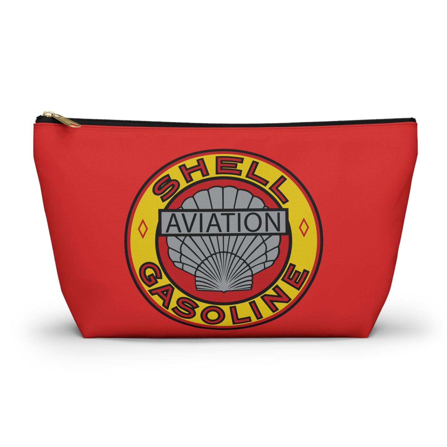 Shell Aviation Accessory Pouch — Vintage Petroliana Gift | The Faded Label Co.