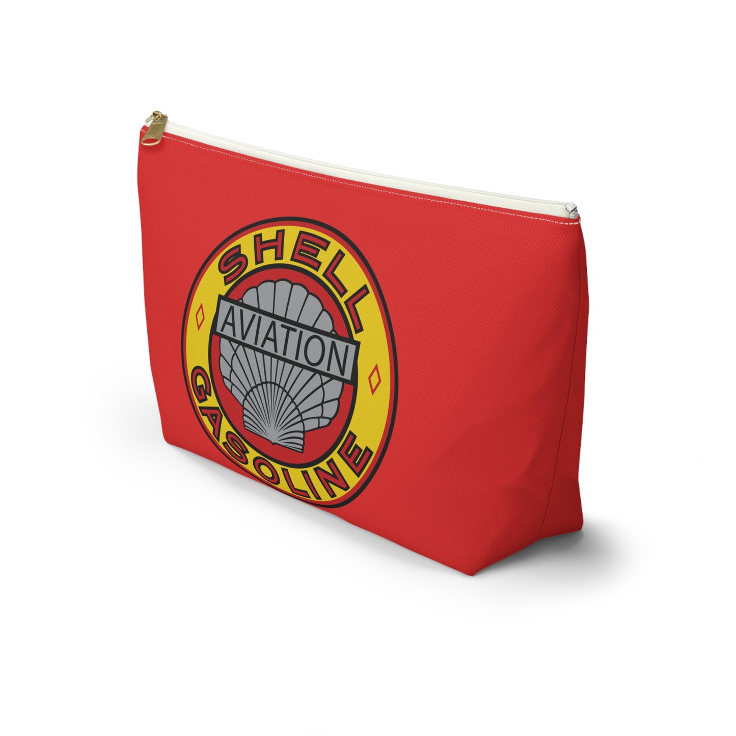 Shell Aviation Accessory Pouch — Vintage Petroliana Gift | The Faded Label Co.