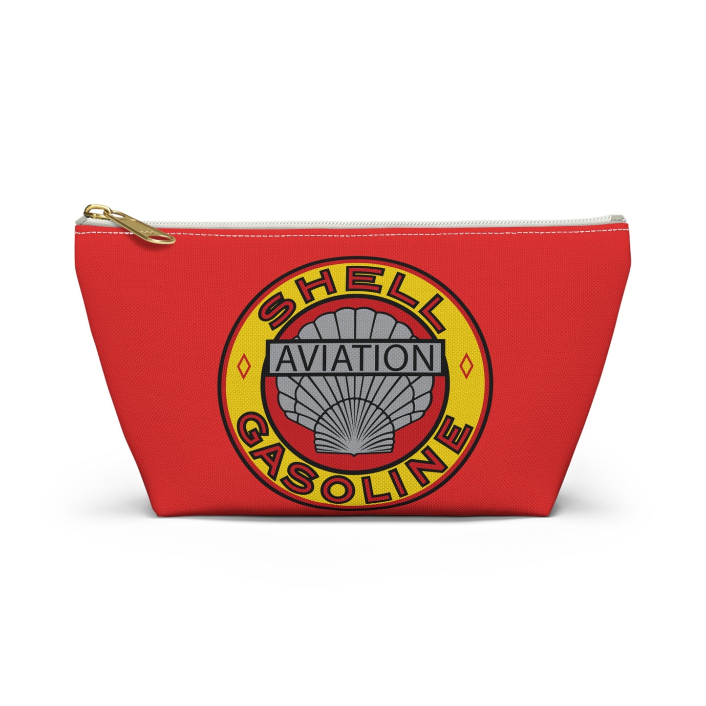 Shell Aviation Accessory Pouch — Vintage Petroliana Gift | The Faded Label Co.