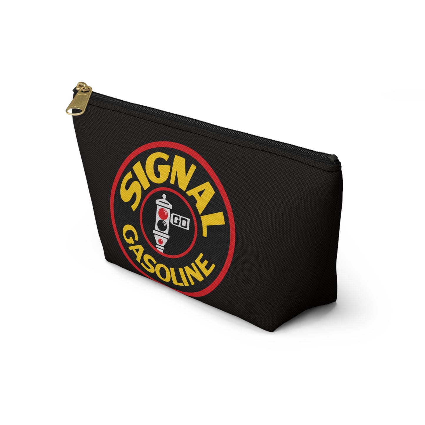 Signal Gasoline Accessory Pouch — Vintage California Petroliana Gift | The Faded Label Co.