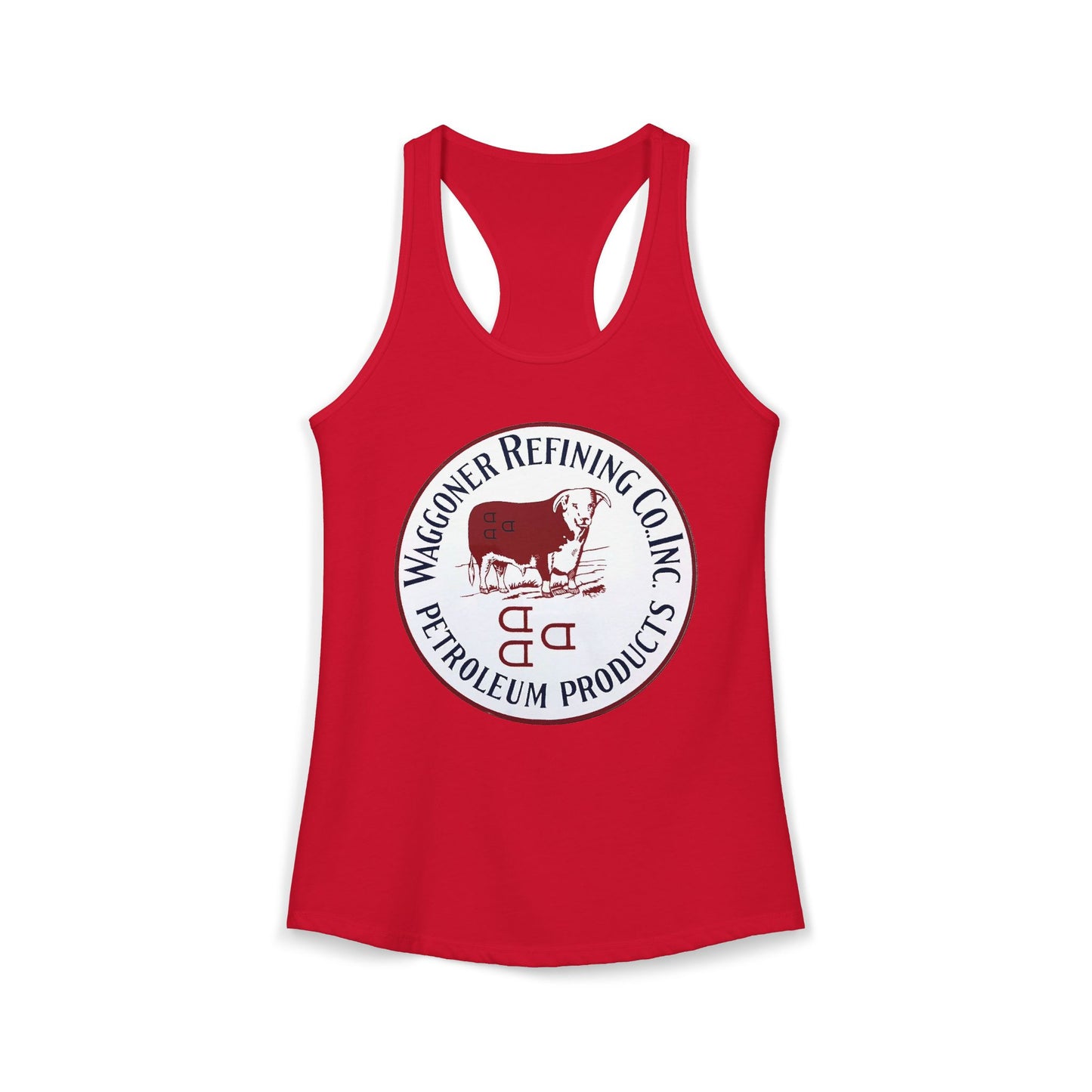 Waggoner Refining Co. Racerback Tank — Vintage Texas Petroliana Gift | The Faded Label Co.