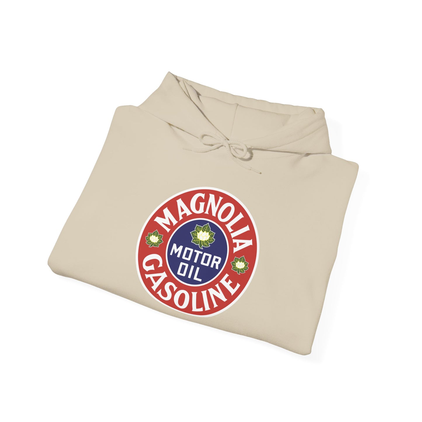 Magnolia Gasoline Motor Oil Retro Logo Hoodie