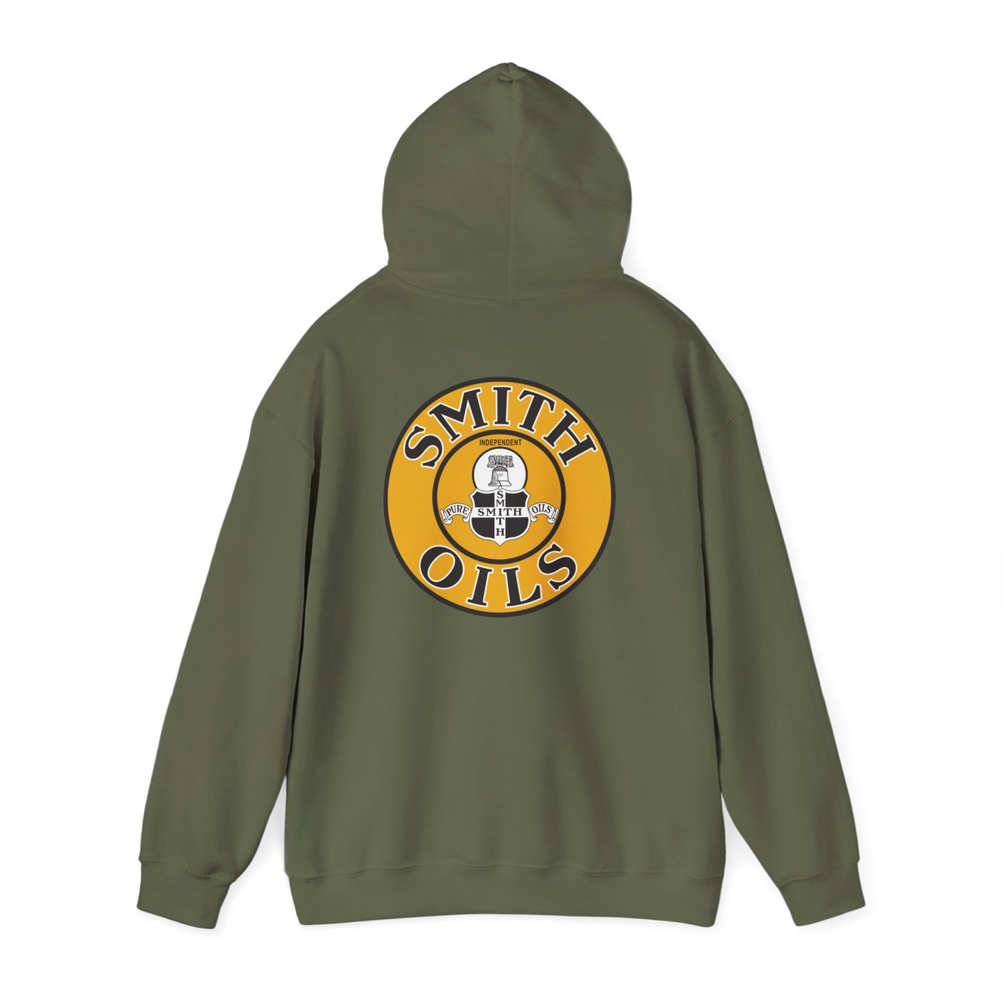 Smith Oils Hoodie — Vintage Liberty Bell Petroliana | The Faded Label Co.