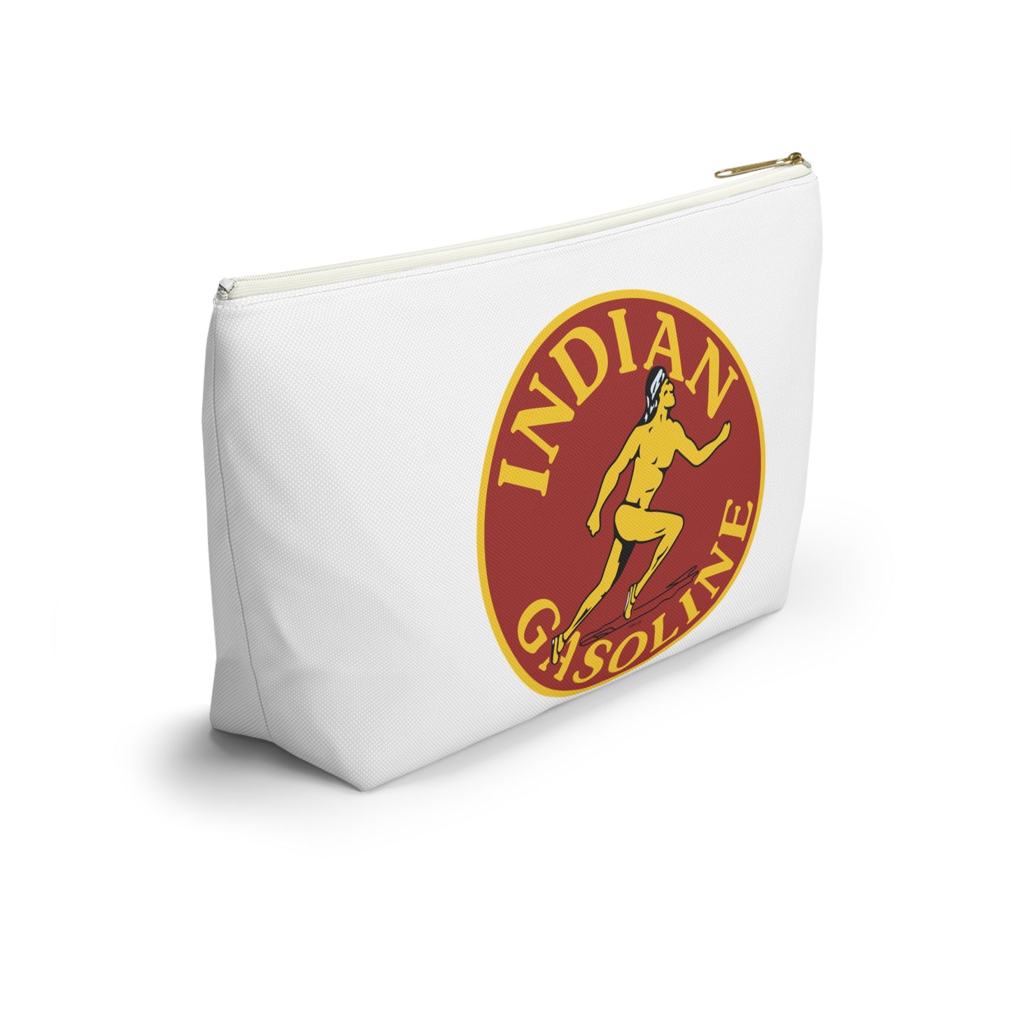 Indian Gasoline Accessory Pouch — Vintage Petroliana Gift | The Faded Label Co.
