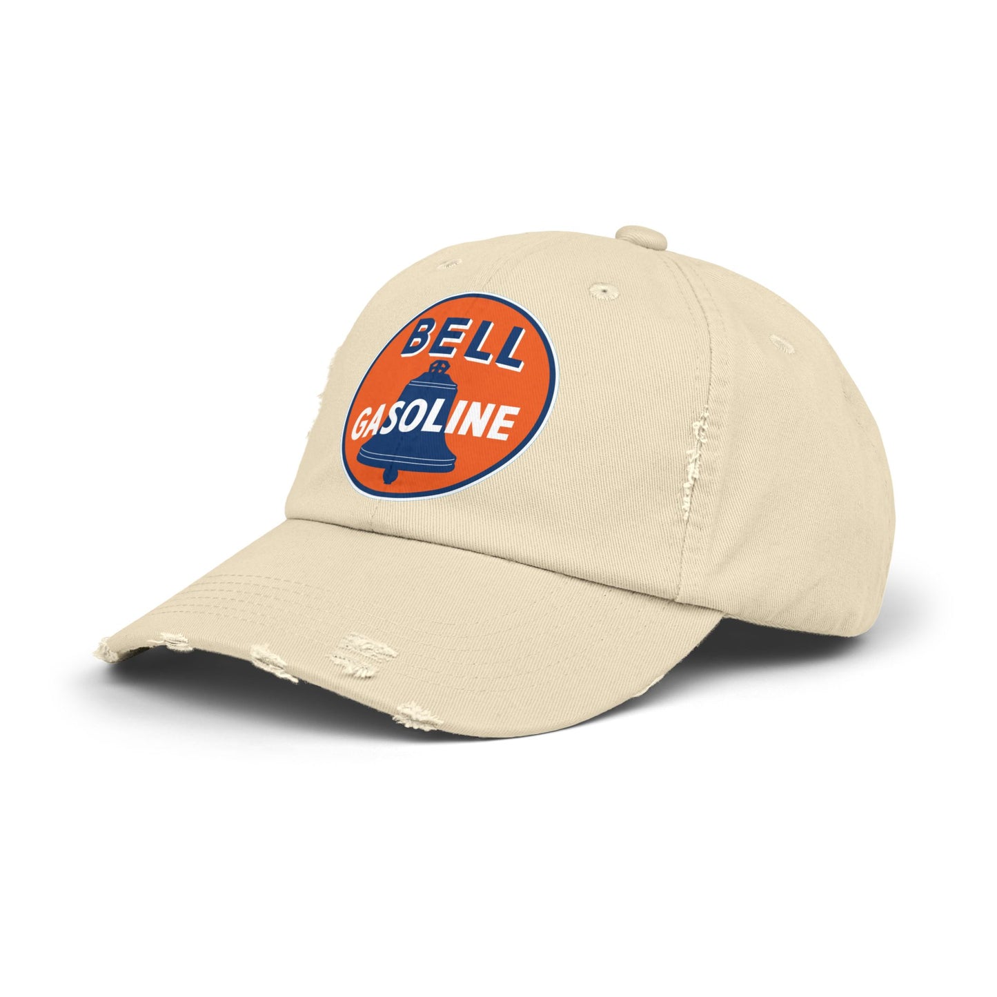 Bell Gasoline Distressed Cap — Vintage Route 66 Petroliana Hat | The Faded Label Co.