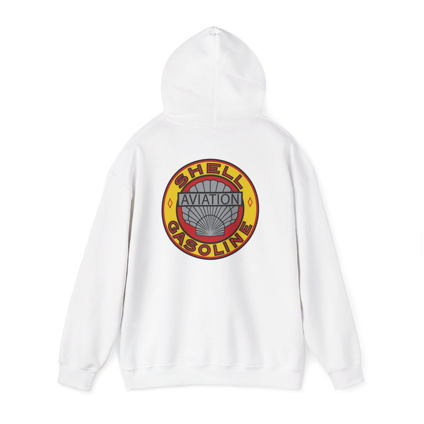 Aviation Shell Gasoline Vintage Logo Hoodie