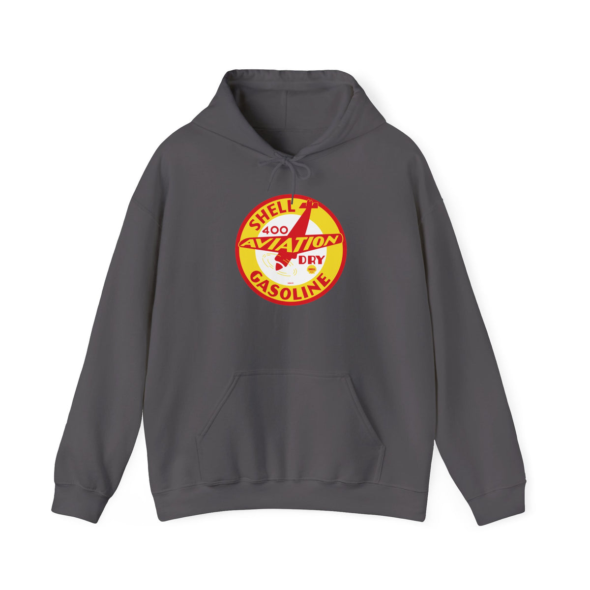 Shell Aviation 400 Hoodie — Vintage Airplane Petroliana | The Faded Label Co.