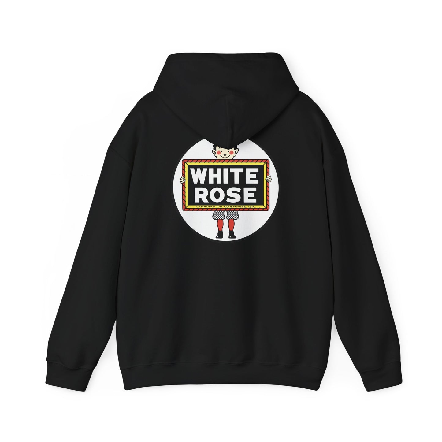White Rose Logo Hoodie — Vintage Protest Graphic Sweatshirt little boy slate