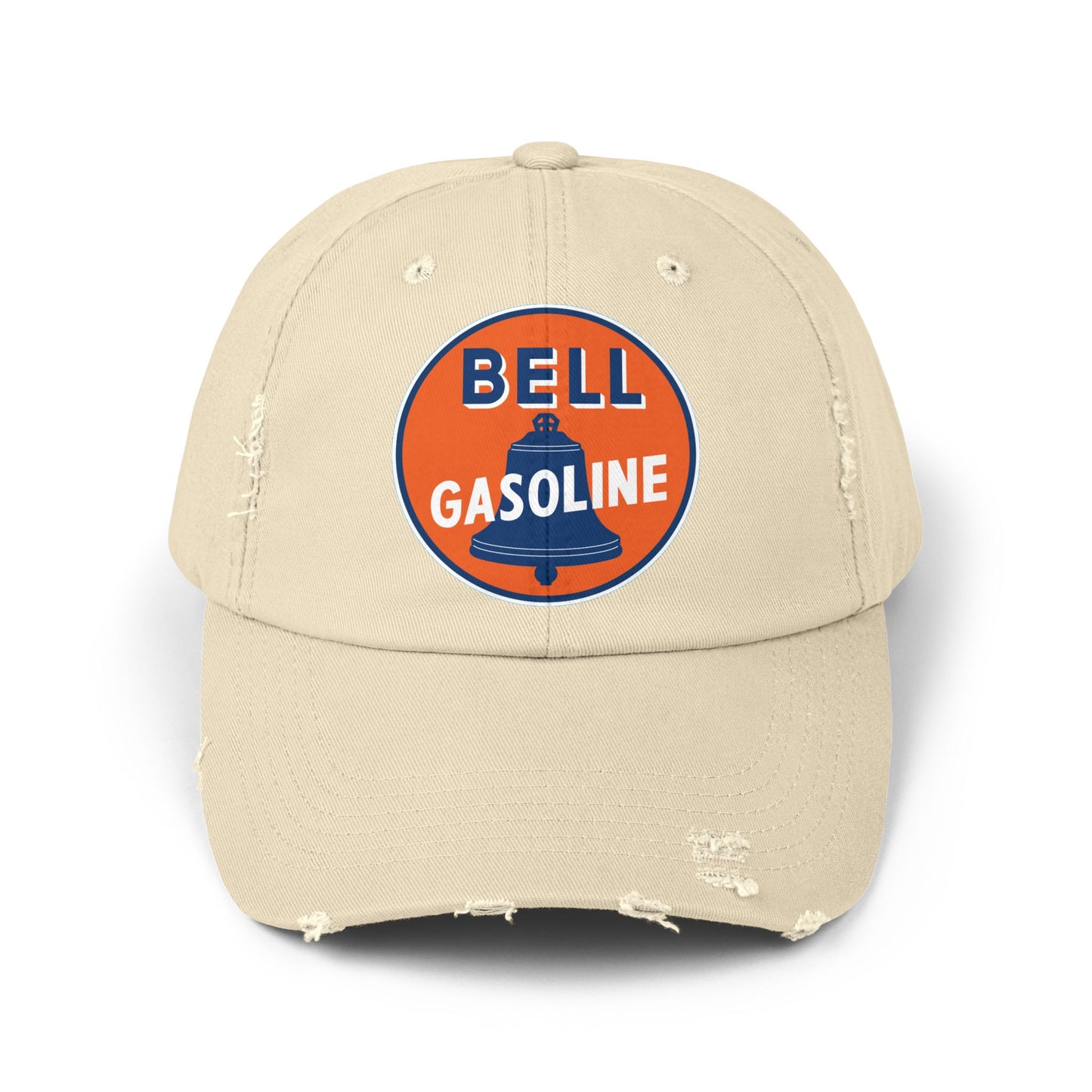 Bell Gasoline Distressed Cap — Vintage Route 66 Petroliana Hat | The Faded Label Co.