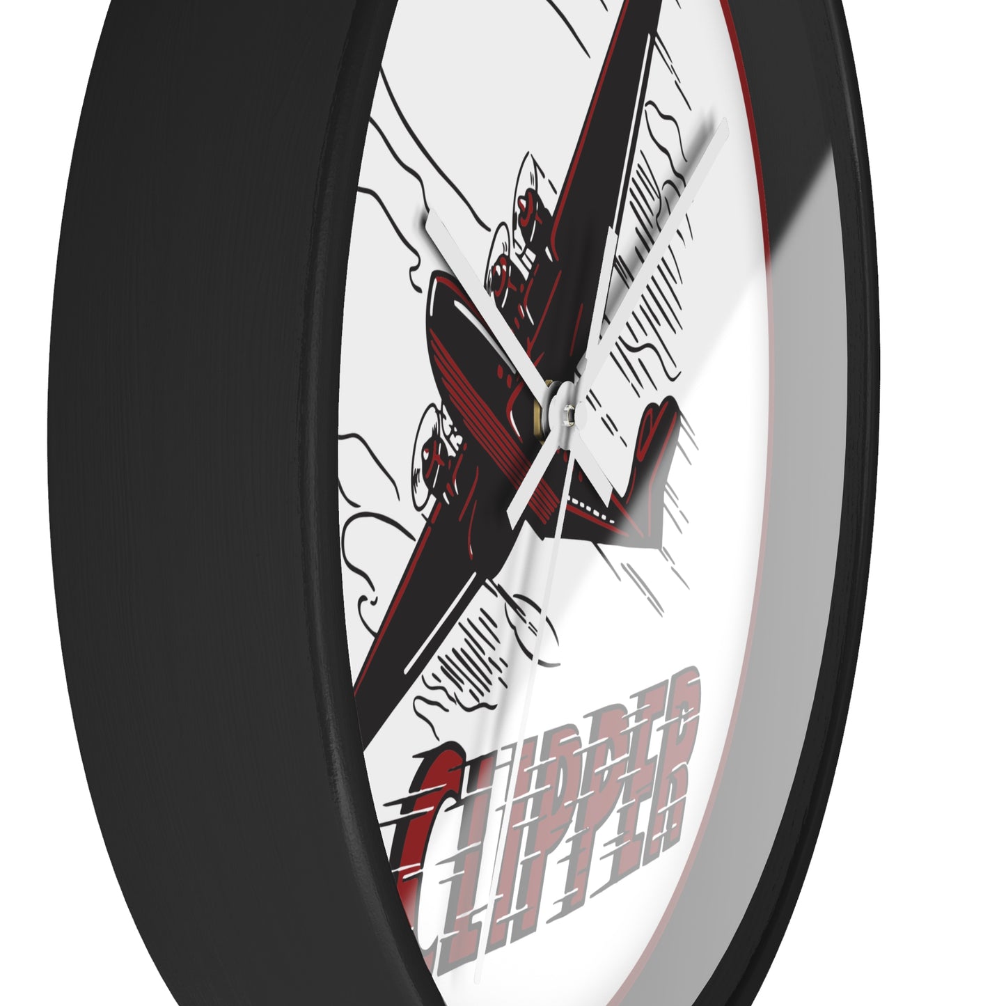 Clipper Petroleum Wall Clock — Vintage Petroliana Gift | The Faded Label Co.