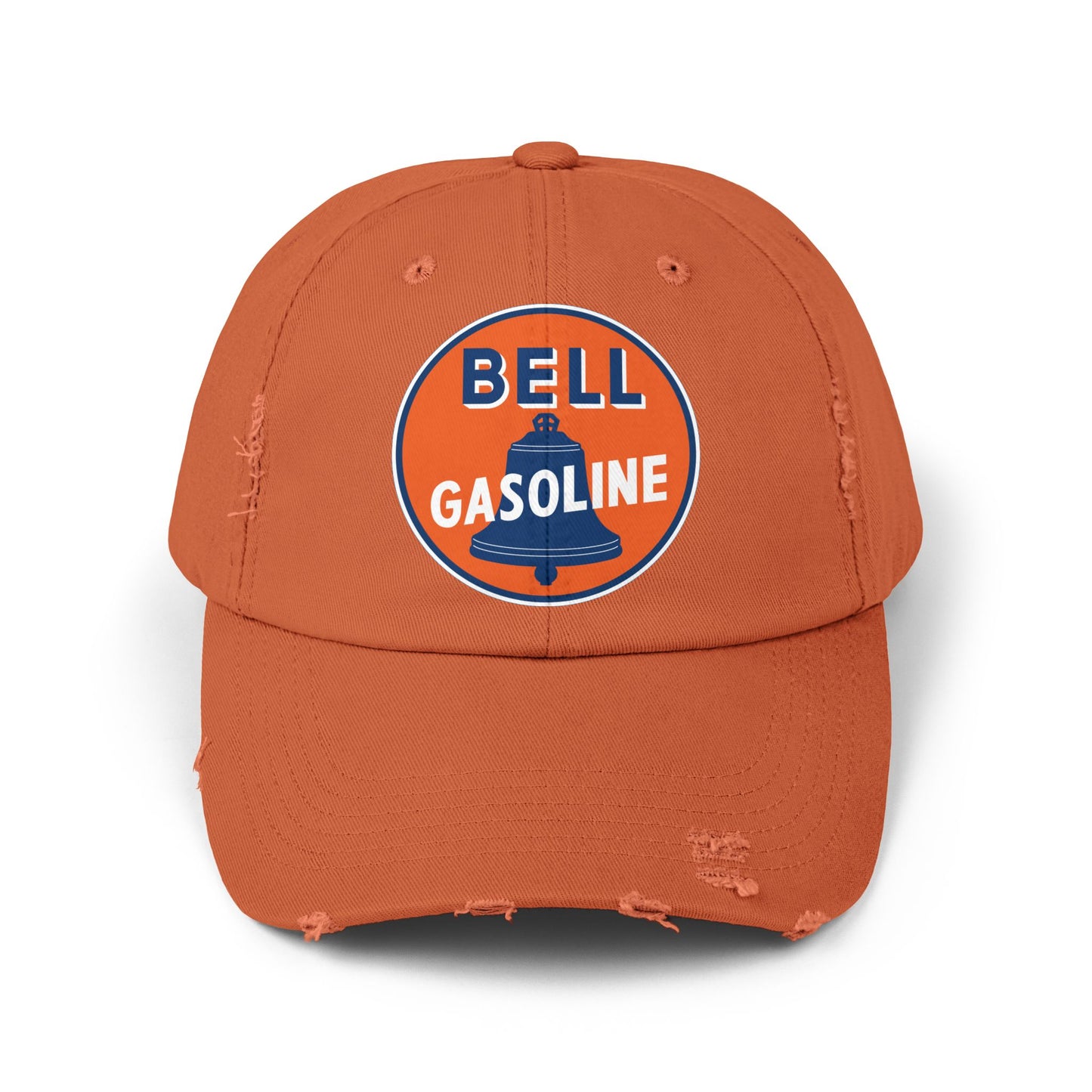 Bell Gasoline Distressed Cap — Vintage Route 66 Petroliana Hat | The Faded Label Co.