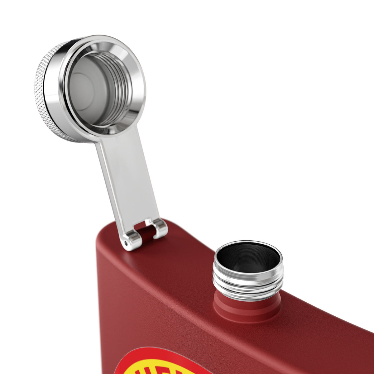 Shell Aviation 400 Flask — Vintage Aviation Petroliana Gift | The Faded Label Co.
