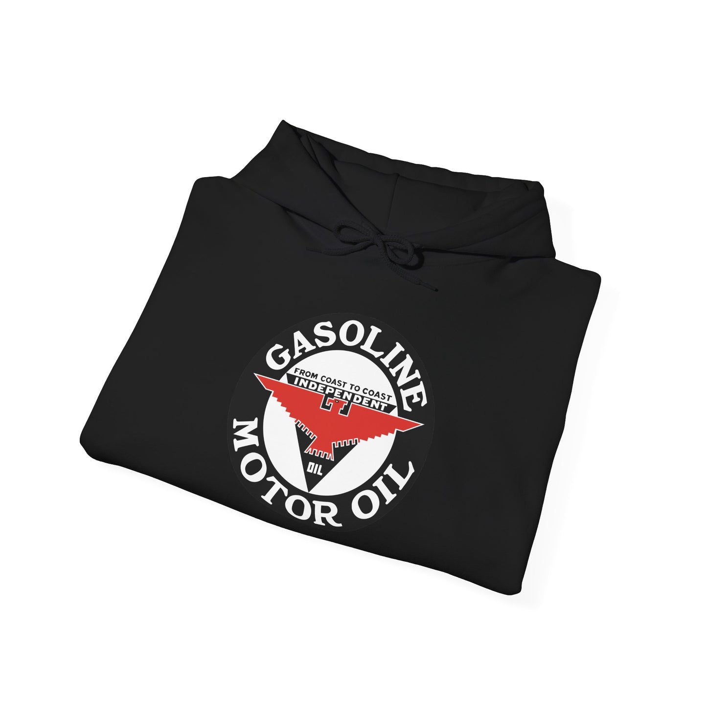 independent Gasoline Motor Oil Vintage Logo Hoodie