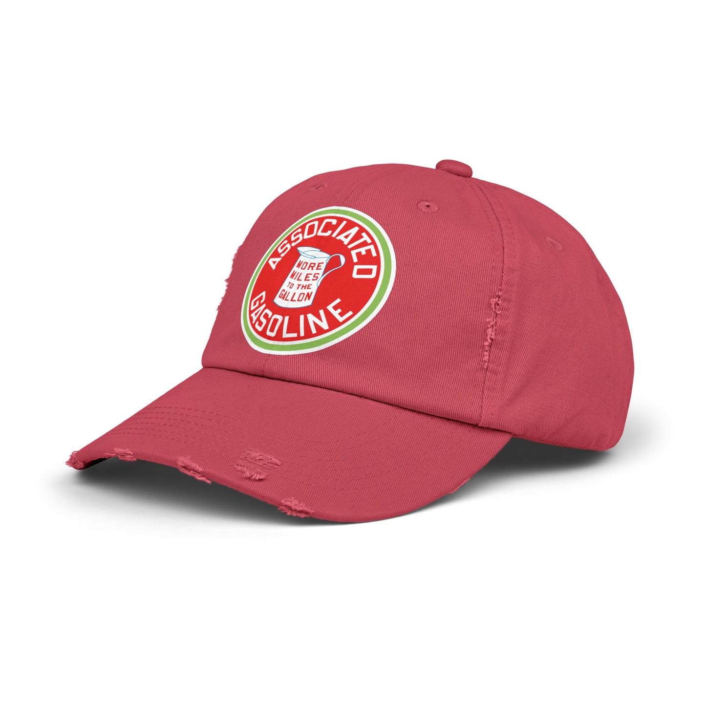 Associated Gasoline Distressed Cap — Vintage Petroliana Hat | The Faded Label Co.