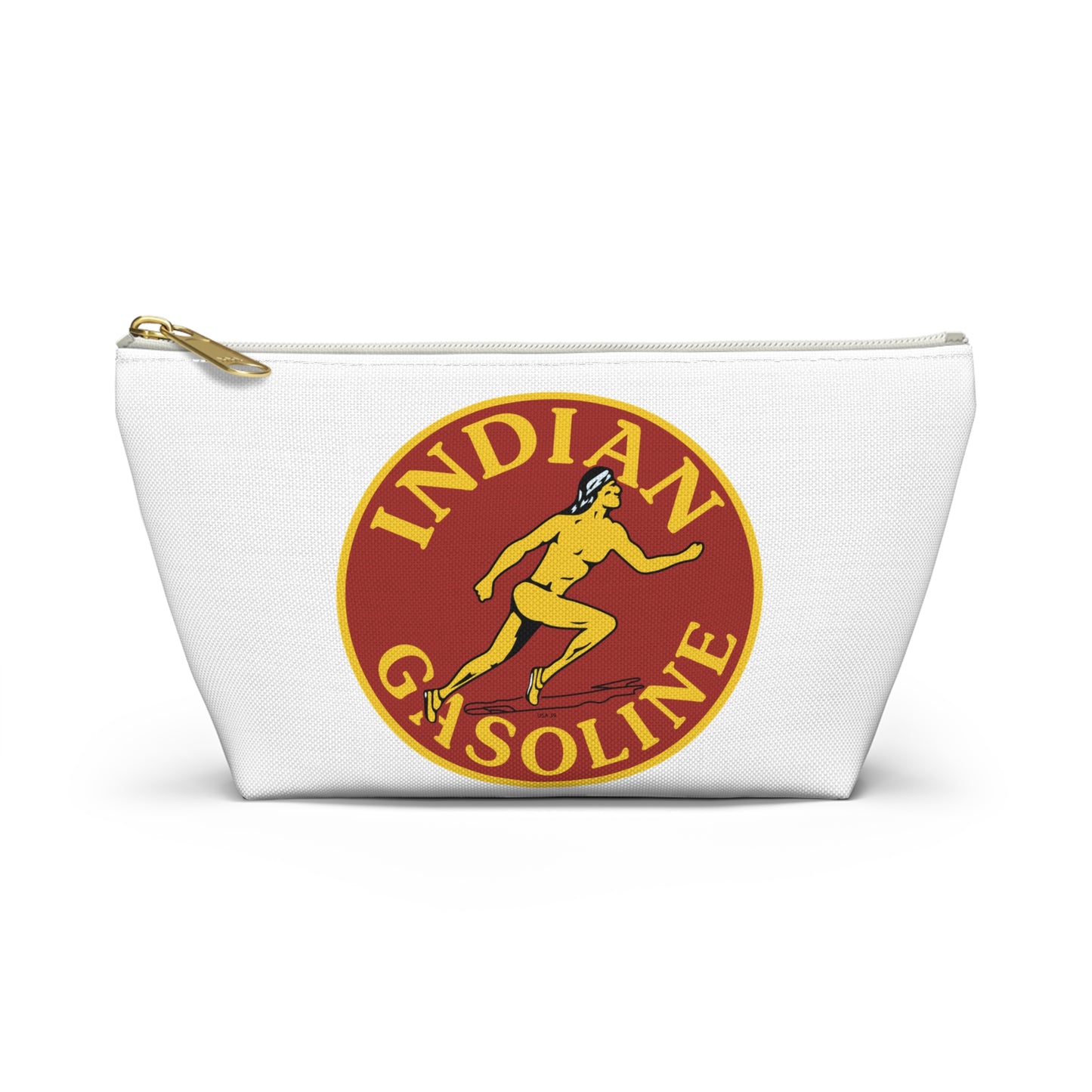 Indian Gasoline Accessory Pouch — Vintage Petroliana Gift | The Faded Label Co.