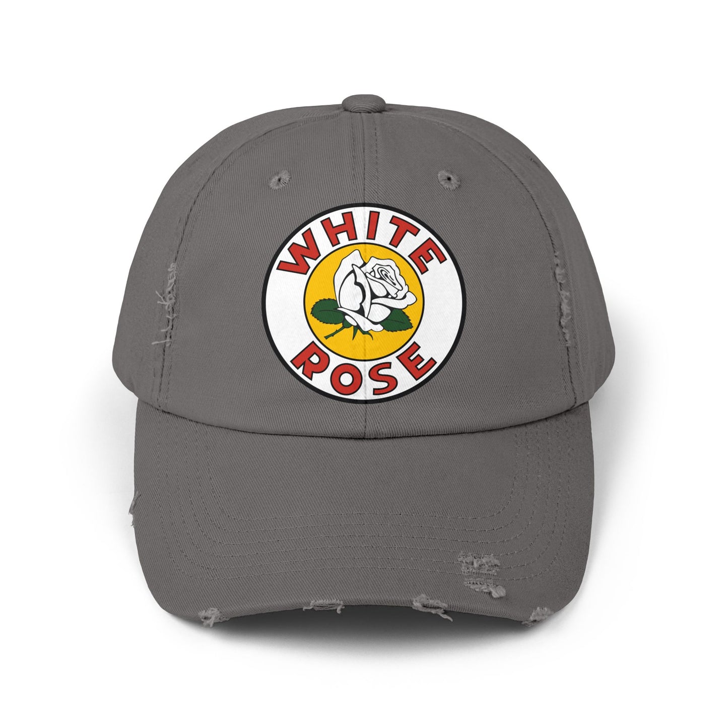 White Rose gasoline  Vintage Distressed Cap