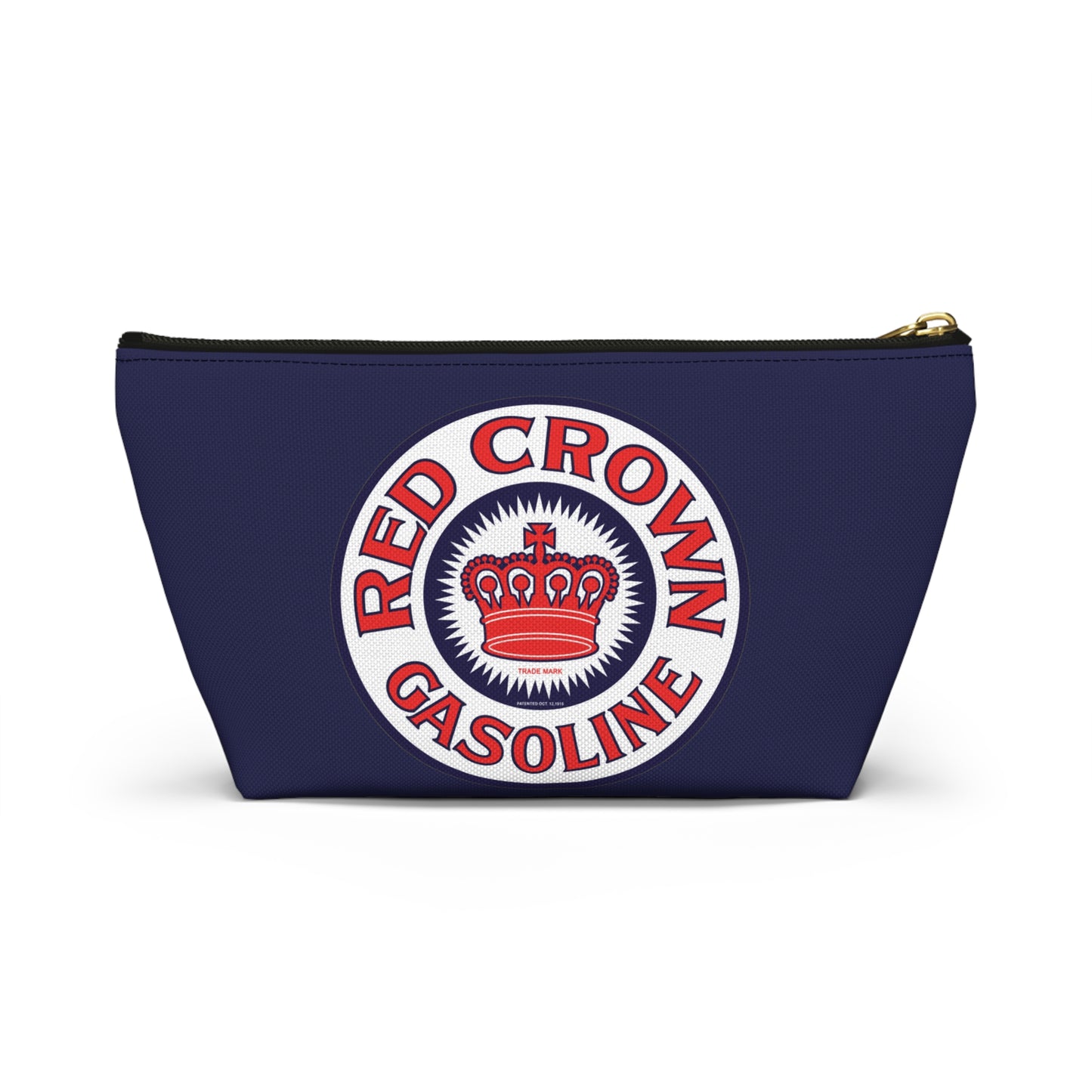 Red Crown Gasoline Accessory Pouch — Vintage Standard Oil Petroliana Gift | The Faded Label Co.