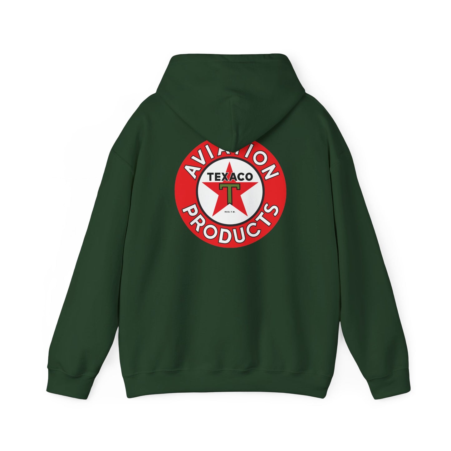 Texaco Aviation Products Hoodie — Vintage Aviation Logo Sweatshirt