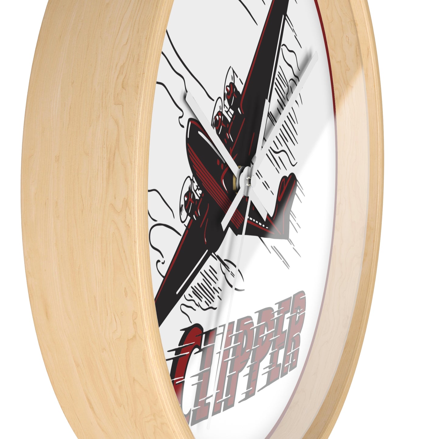 Clipper Petroleum Wall Clock — Vintage Petroliana Gift | The Faded Label Co.