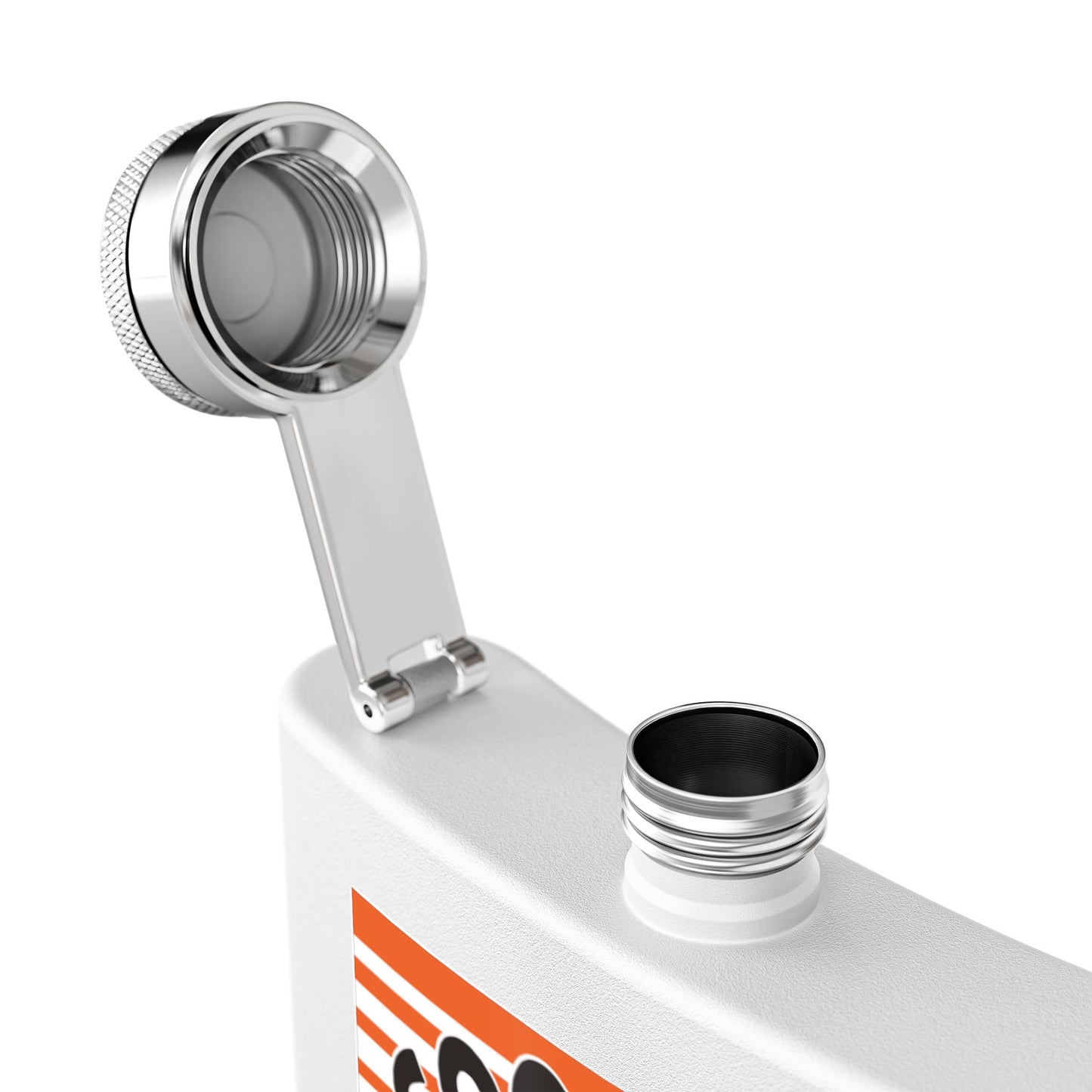 Sooner Queen Motor Oil Flask — Vintage Oklahoma Petroliana Art | The Faded Label Co.