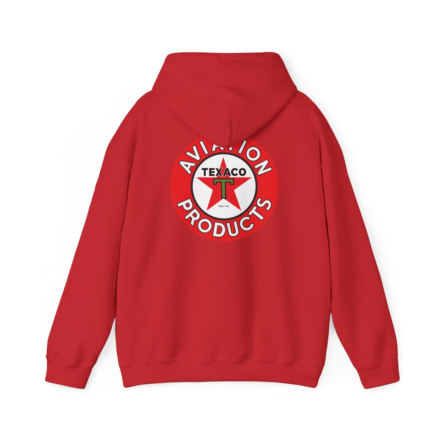 Texaco Aviation Products Hoodie — Vintage Aviation Logo Sweatshirt