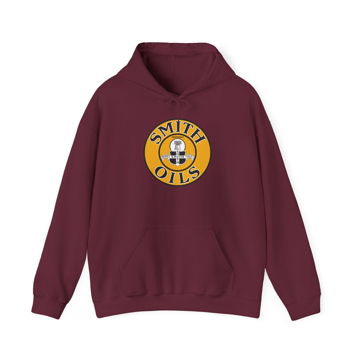Smith Oils Hoodie — Vintage Liberty Bell Petroliana | The Faded Label Co.