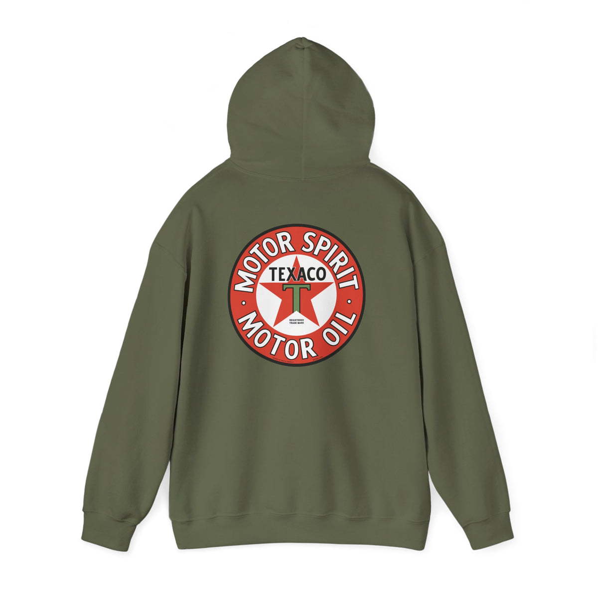 Indian Gasoline Hoodie — Vintage Gas Station Petroliana | The Faded Label Co.