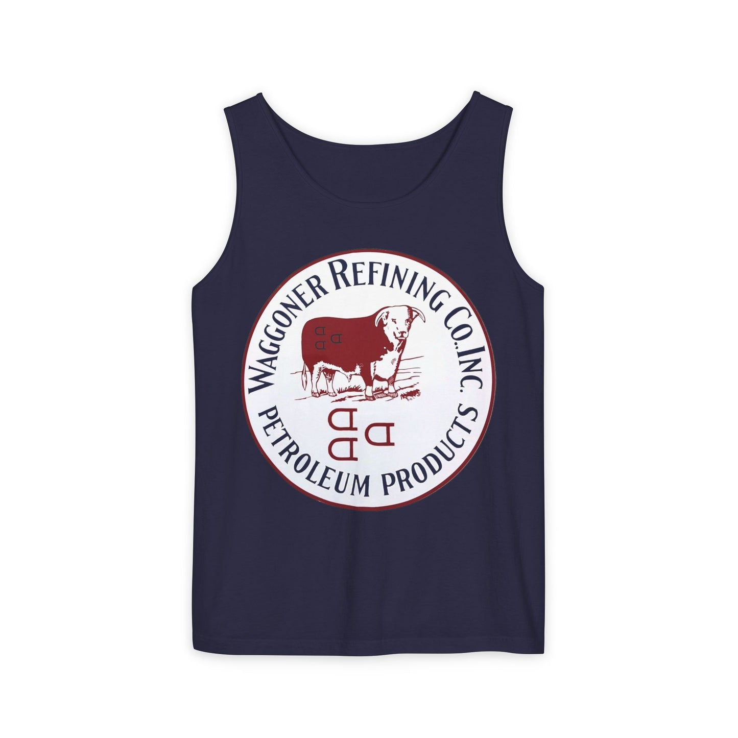 Waggoner Refining Co. Unisex Tank Top — Vintage Texas Petroliana Gift | The Faded Label Co.