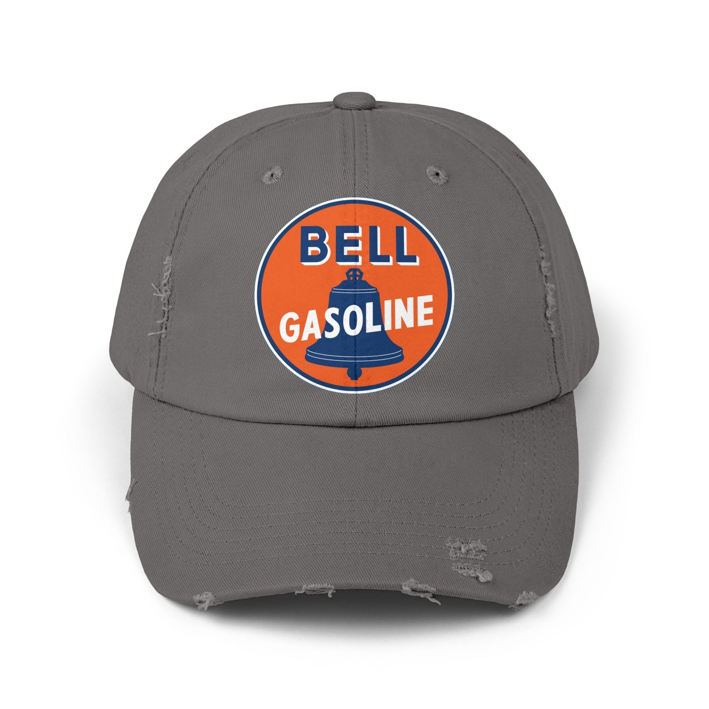 Bell Gasoline Distressed Cap — Vintage Route 66 Petroliana Hat | The Faded Label Co.