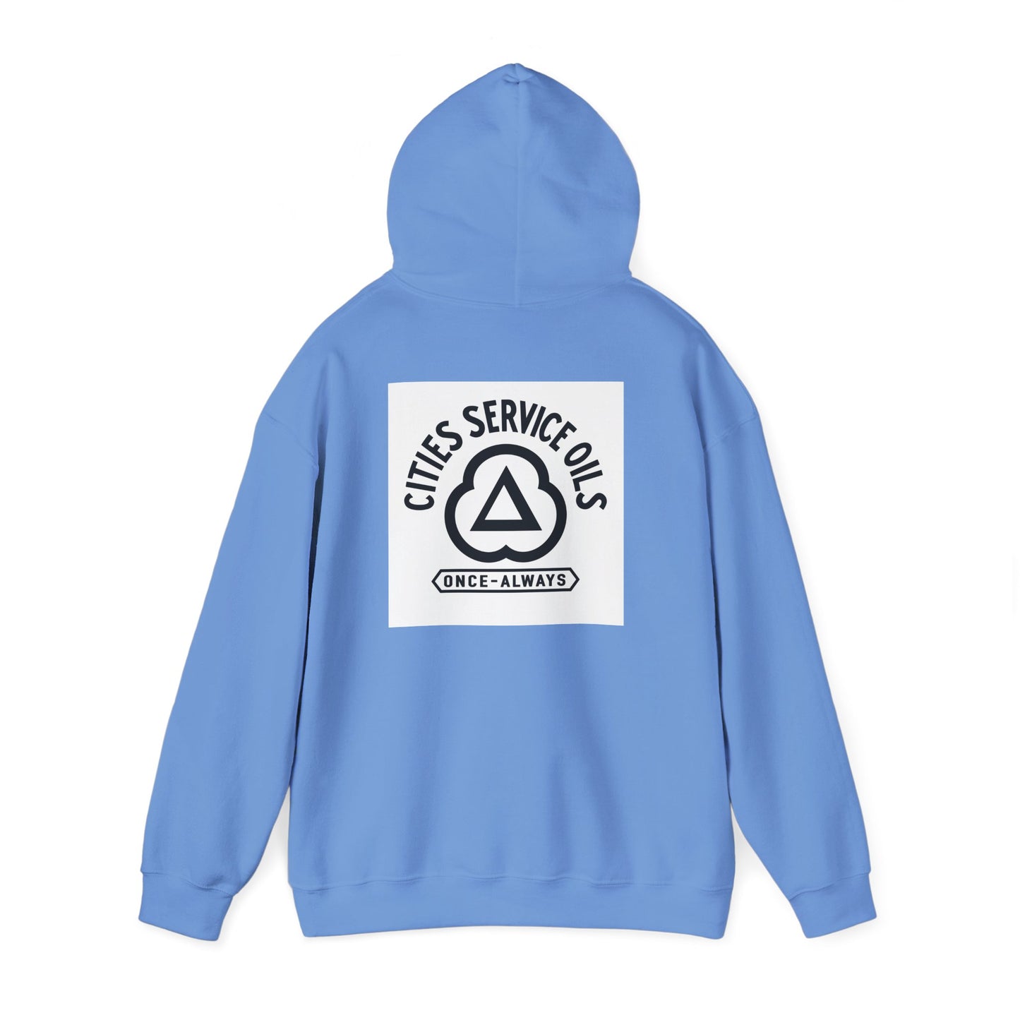 Cities Service Oils Logo Hoodie — 'Once & Always' Retro Gasoline Streetwear